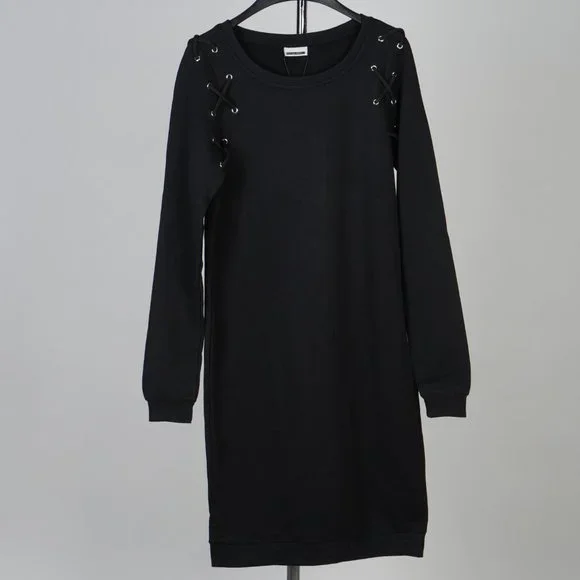 noisy may black dress Buy NOISY MAY Black Long Sleeve Denim Dress from Next USA